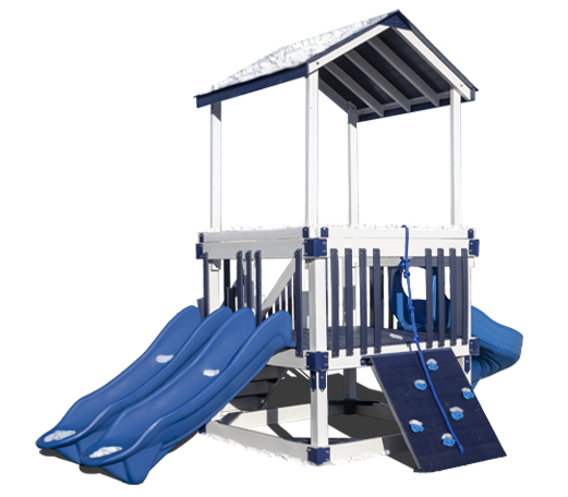 Kids playing in Swing set