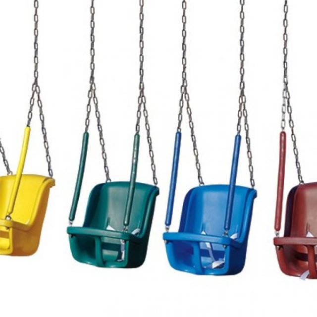 swing set high baby back seats for children two years old