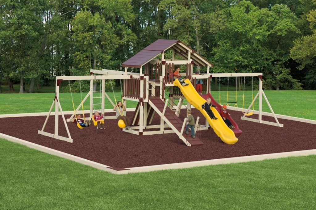 fantasy fortress swing set package