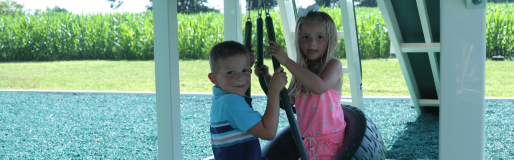 family swing set