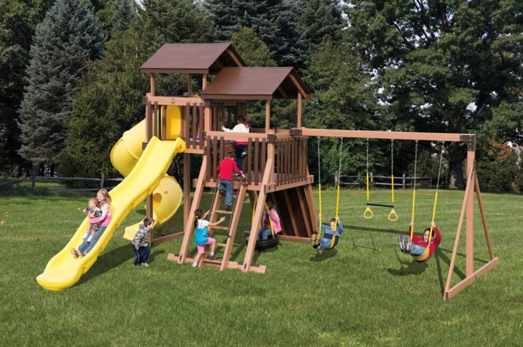 good time tower family playset