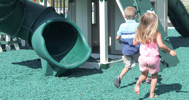 Right playset for kids