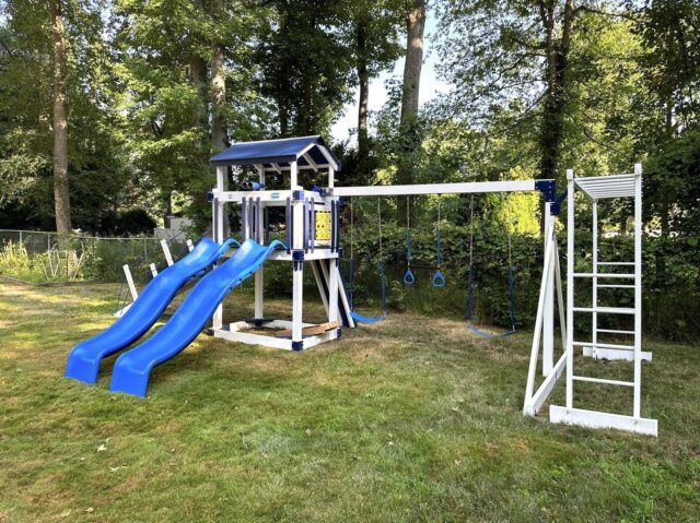 buy an outdoor playset and swing set